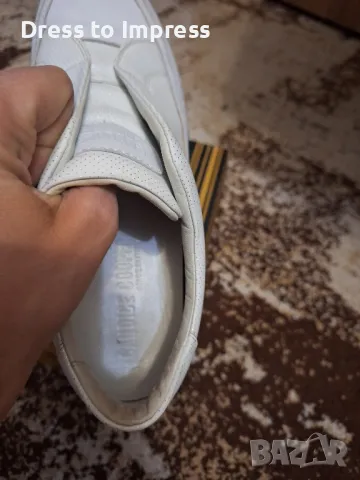 Маратонки естествена кожа Candice cooper бели 40, снимка 3 - Маратонки - 49521959