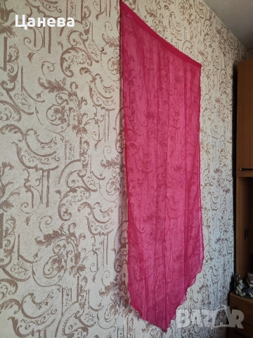 2бр. цикламени пердета , снимка 3 - Пердета и завеси - 52428123