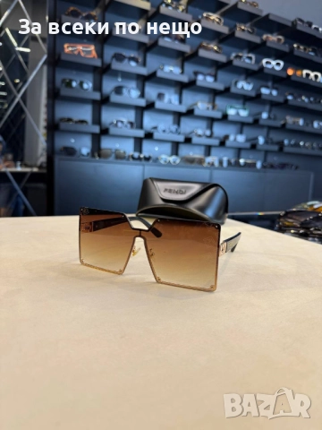 Fendi Слънчеви Очила С UV400 Защита - Налични Различни Цветове И Модели Код SK377, снимка 8 - Слънчеви и диоптрични очила - 52854121