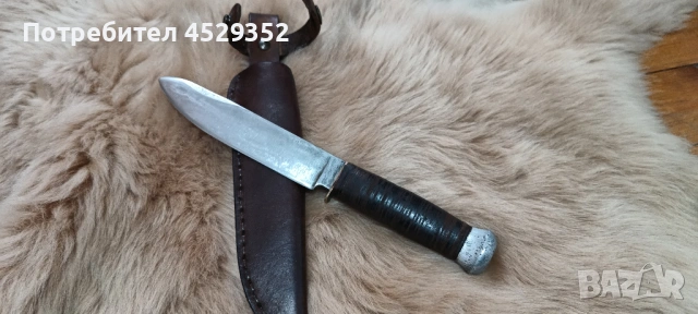 Стар ловен нож,Солинген пума.С КАНИЯ., снимка 9 - Други ценни предмети - 51359340