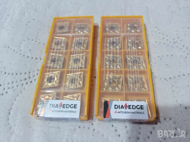 Комплект от 10 броя стругарски пластини DIA EDGE CNMG120408 MA UE6020, снимка 2 - Други инструменти - 48698231