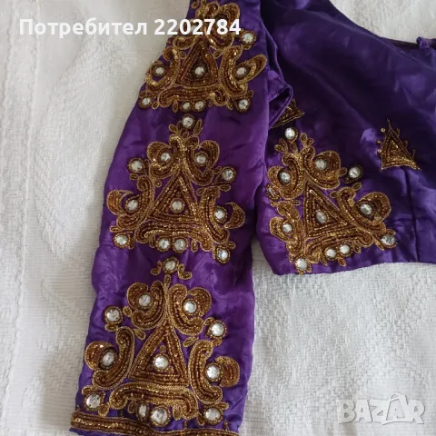 Чоли  индийска блуза,индийска рокля,туника, снимка 2 - Рокли - 50410676