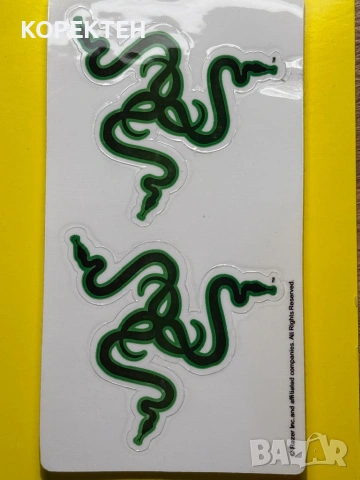 Оригинален Стикер Razer