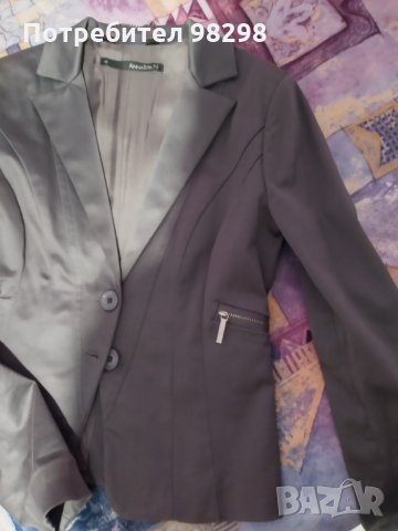 Късо дамско сако Annarita N оригинал, снимка 9 - Сака - 35615260