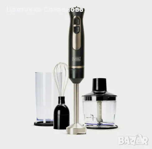 Пасатор,чопър,миксер BLACK&DECKER BXHBA800E 800 W