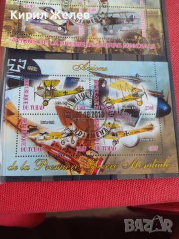 Пощенски марки  чиста комплектна серия САМОЛЕТИ поща Република Чад много красиви за колекция 29810, снимка 5 - Филателия - 37690321