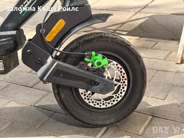 Електрическа тротинетка LAMBORGHINI ALEXT GREEN TS 48V 12.5Ah 500W 11", снимка 4 - Друга електроника - 56198684