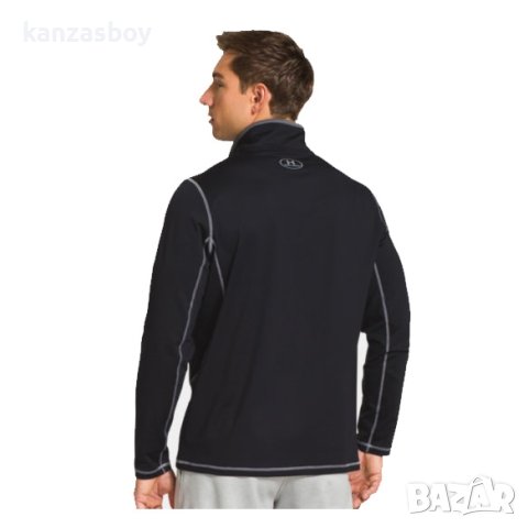 Under Armour Coldgear 1/4 Zip - страхотна мъжка блуза ХЛ, снимка 2 - Спортни дрехи, екипи - 42081286
