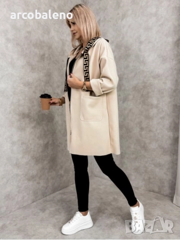 Дамско палто CLAUDETTE, 4цвята , снимка 4 - Палта, манта - 51599518