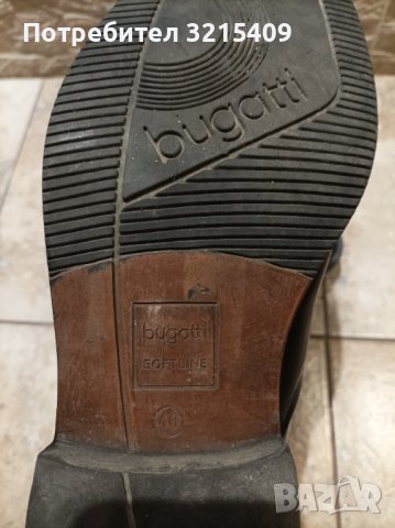 Bugatti мъжки зимни боти, обувки естествена кожа 43 номер , снимка 4 - Мъжки боти - 39189461