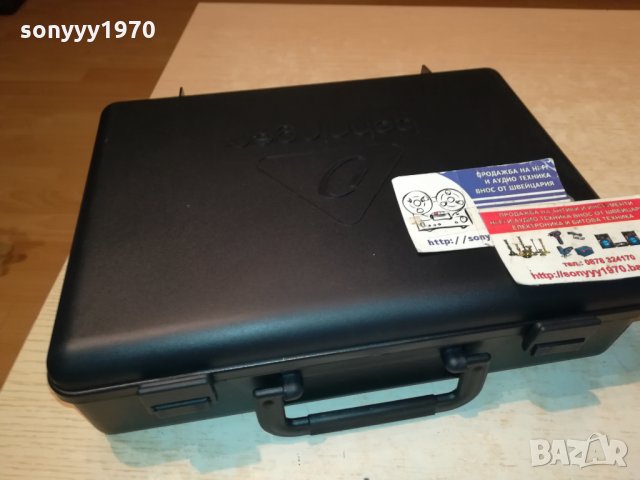 ⭐BEHRINGER 28Х21Х8СМ-КУФАР 1901220950⭐, снимка 9 - Микрофони - 35485202
