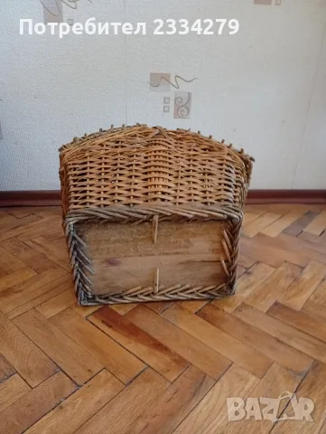 Стара кошница за пикник, снимка 4 - Антикварни и старинни предмети - 56362522