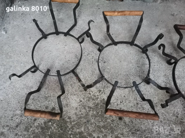 Стари стойки за сач, снимка 4 - Антикварни и старинни предмети - 53113761