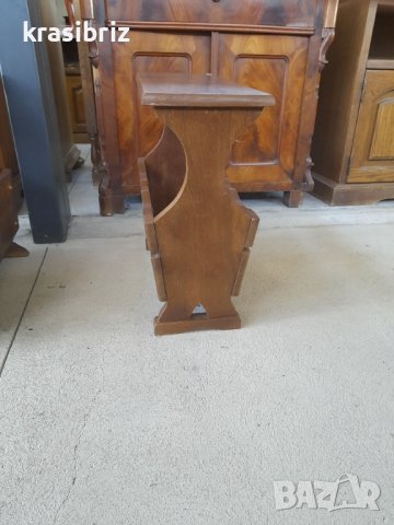 Масичка с поставка за вестници Германия, снимка 3 - Маси - 38244065