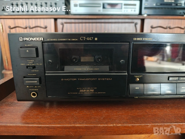 Pioneer CT-447 Двуглав Стерео Дек, снимка 4 - Декове - 54108614