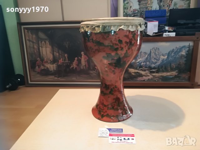 КЕРАМИЧНА ТАРАМБУКА-40Х24СМ, снимка 14 - Колекции - 29233904