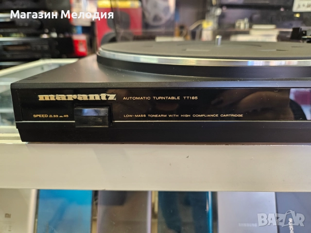 Грамофон Marantz TT185  В отлично техническо и визуално състояние., снимка 8 - Грамофони - 52414845