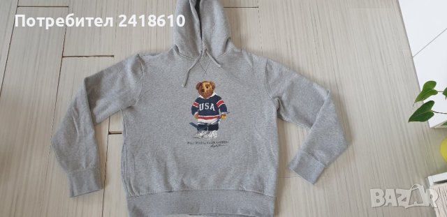 POLO Ralph Lauren Bear USA Hoodie Limited Edition Mens Size L ОРИГИНАЛ! Мъжки Суичър!, снимка 12 - Спортни дрехи, екипи - 44421215