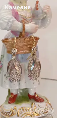 Руско злато , снимка 2 - Обеци - 49421783