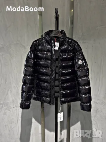 Moncler мъжко черно зимно яке 