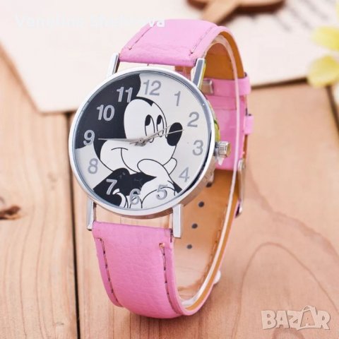 Mickey Mouse Ефектен детски ръчен часовник Мики Маус , снимка 3 - Детски - 32167566