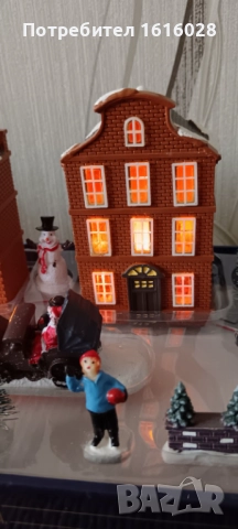 Нови LED светещи селца на фирмата MAGIC VILLAGE.с 2 светещи къщички, снимка 12 - Декорация за дома - 48360864