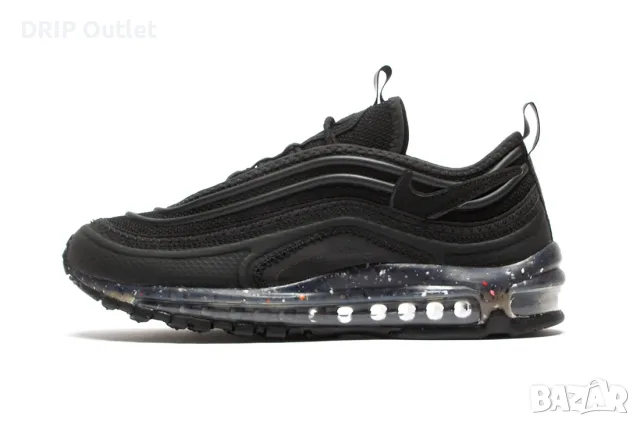 !НОВИ! Nike Air Max Terrascape 97 | Triple Black | + КУТИЯ, снимка 2 - Маратонки - 56216185