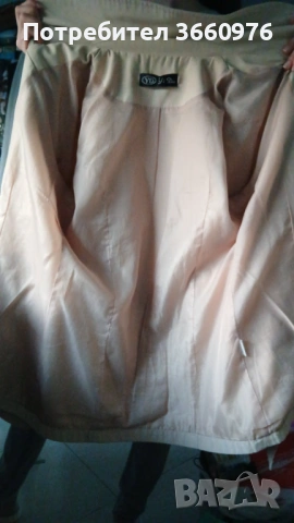 Дамско бежово палто – елегантно и стилно, снимка 7 - Палта, манта - 54348184