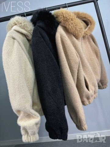 Дамско яке с пух КОД 12, снимка 8 - Якета - 42619359