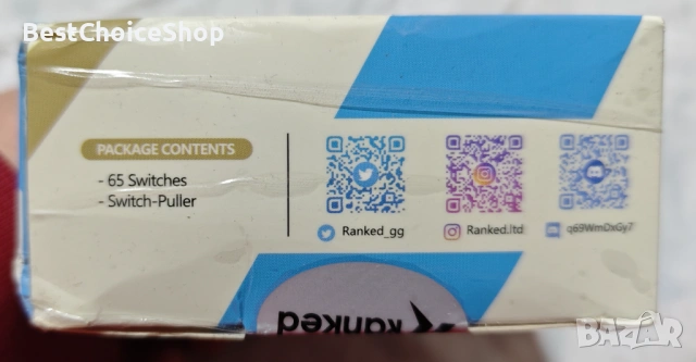 Пакет Cherry MX ключове за механични клавиатури, Превключватели MX1AL1NA Cherry RGB червени, 65 бр., снимка 10 - Други - 53360449