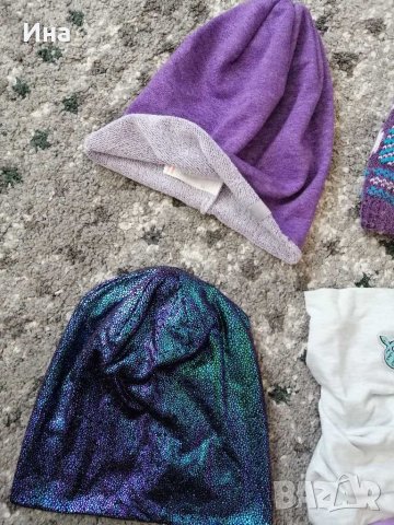Зимен сет- шапки, шалове и ръкавици , снимка 7 - Шапки, шалове и ръкавици - 30939896