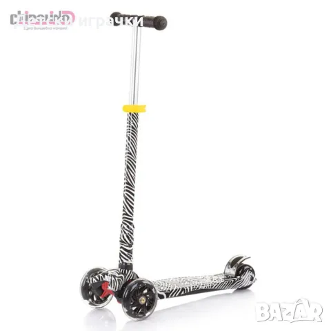 Детска сгъваема тротинетка Chipolino Кроксър Ево със светещи колела, снимка 2 - Скутери и тротинетки - 49797358