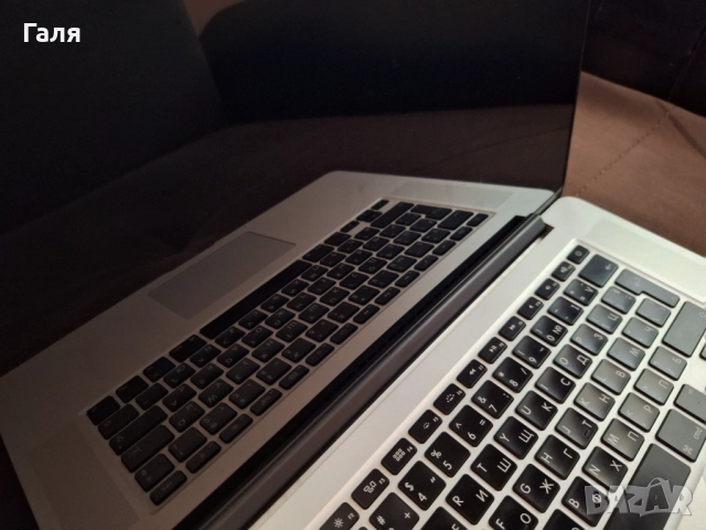 Apple MacBook Pro 15" (Mid-2015, Retina), 16GB RAM, SSD, кирилица, снимка 5 - Лаптопи за дома - 52367134
