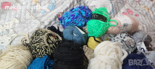 Продавам 2кг дебела прежда, различни цветове, снимка 7 - Други - 44863158