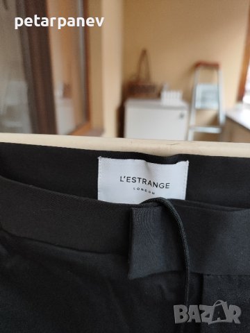 Нов мъжки панталон L'estrange London The 24 Trouser black - 32 размер, снимка 5 - Панталони - 37152919