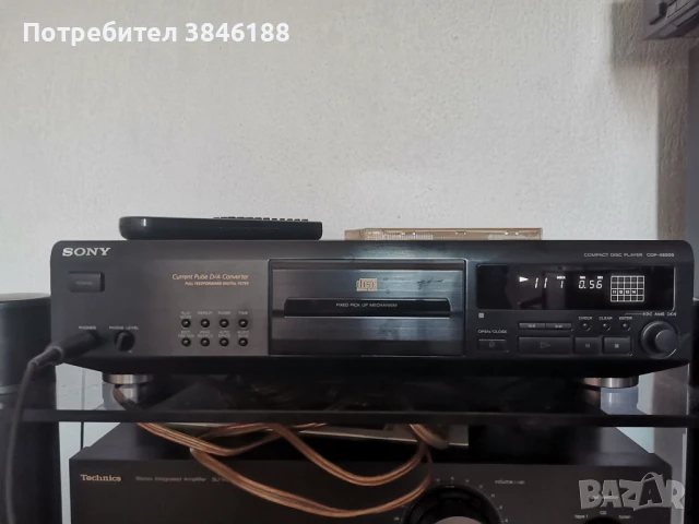 Sony CDP-XE 900 CD Player with Remote, снимка 4 - Аудиосистеми - 50649202