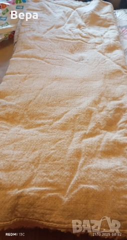 Ръчно изтъкан губер бял цвят, снимка 6 - Покривки за легло - 52127759