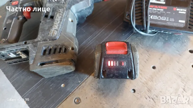 Продавам акумулаторен безчетков перфоратор WURTH MASTER ABH 18 COMPACT , снимка 3 - Бормашини - 49212304