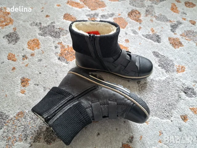 Riker детски кожени боти, 36 номер, снимка 3 - Детски боти и ботуши - 48699446