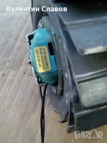 Двигател за вентилаторна печка Delongi, снимка 3 - Отоплителни печки - 53164612