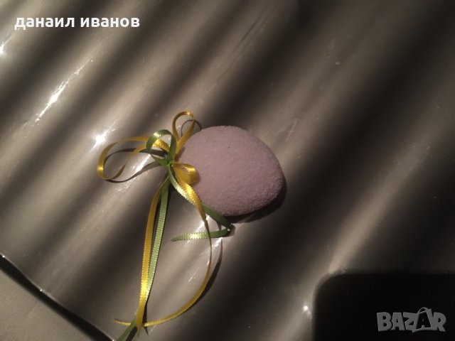 Лилаво яйце за окачване, снимка 1 - Декорация за дома - 35053709