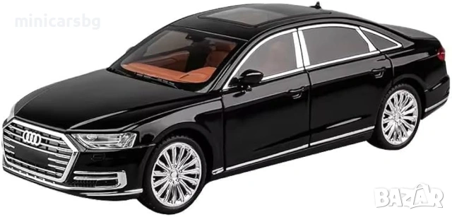 Метални колички: Audi A8 D5 1:24