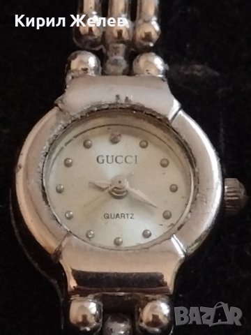 ДАМСКИ ЧАСОВНИК GUCCI QUARTZ JAPAN МНОГО КРАСИВ СТИЛЕН ДИЗАЙН 33897, снимка 4 - Дамски - 38784297