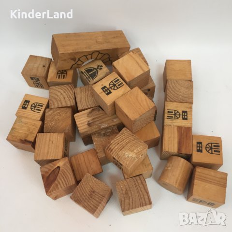 Дървени кубчета -18лв, снимка 2 - Образователни игри - 31734772
