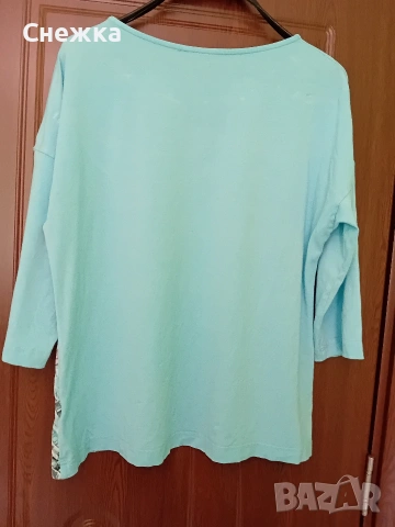 блуза лятна 46 размер, снимка 2 - Тениски - 54180819