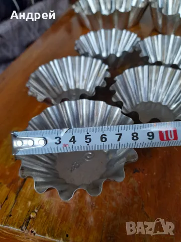 Стари форми за сладки,мъфини #13, снимка 6 - Други ценни предмети - 49894953