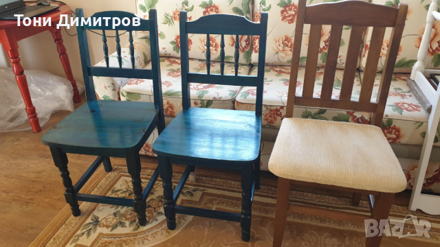 Два дървени стола, снимка 1 - Столове - 36575800