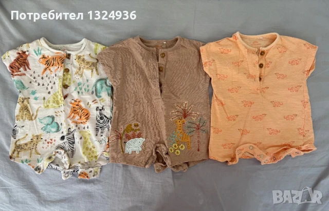 Бебешки сетове дрехи NEXT 56см, 62 см, снимка 2 - Детски комплекти - 51385438