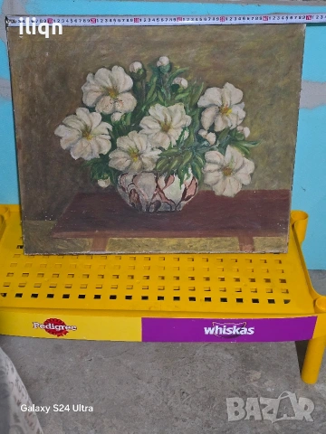Голяма стара картина размери на снимките. Цена 49.99€. 