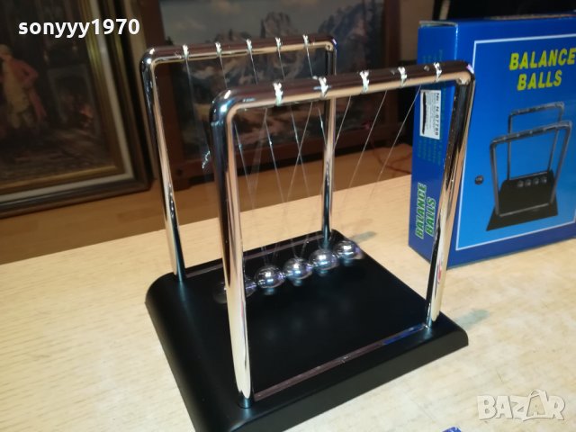 ЛЮЛКАТА НА НЮТОН-18Х18Х15СМ 2812211905, снимка 2 - Антикварни и старинни предмети - 35261913